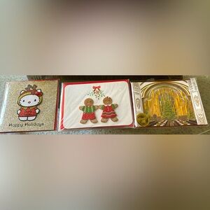 Papyrus greeting cards featuring Hello Kitty, Harry Potter & gingerbread couple!